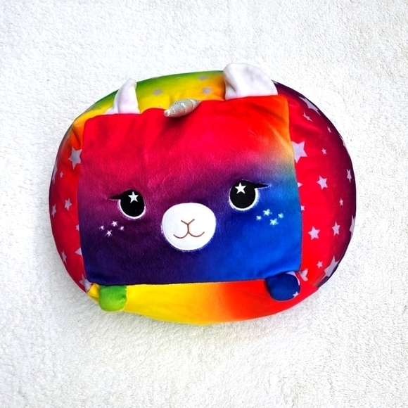 Squishmallow Moosh - Moosh Squared Patterned Premium Plushies JEWEL Pillow - Picture 1 of 4
